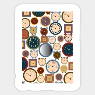 Clocks Sticker